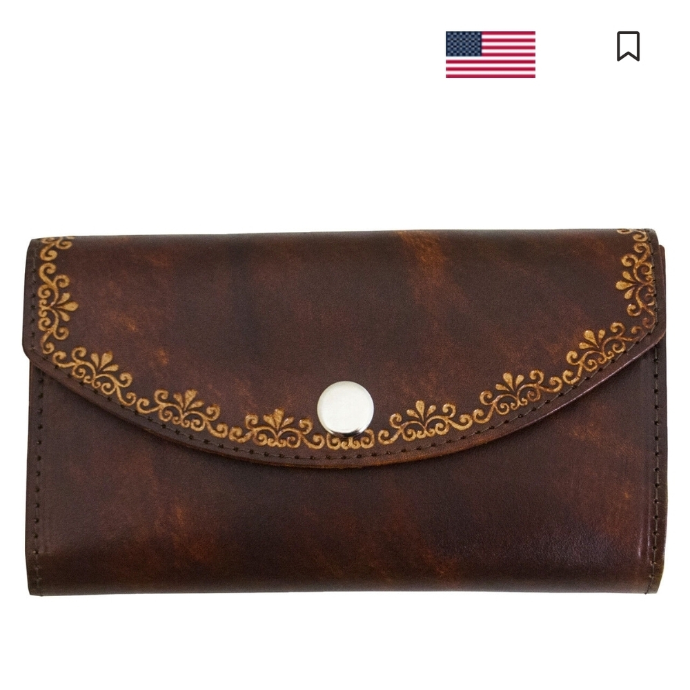 Western Express Women's Leather Organizer Wallet